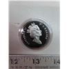 Image 2 : 1994 Proof Silver Dollar. Commemorates the last RCMP dog sled team. Sterling Silver. Proof with Ultr