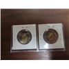 Image 2 : Lot of 2 World War I and World War II Commemorative Toonies. Includes 2017 Vimy Ridge Centennial & t