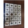 Image 1 : Lot of 20 World War II Coins 1939 - 1945. Includes Belgium under German occupation, Canada, Chile, F