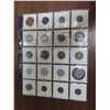 Image 2 : Lot of 20 World War II Coins 1939 - 1945. Includes Belgium under German occupation, Canada, Chile, F