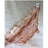 Image 4 : Pink Depression Windsor Diamond 3 footed 10" bowl Jeanette Glass