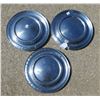 Image 2 : Set of 3 Chrome Dodge hub caps - Domed Centers