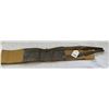 Image 1 : WW11 leather & canvas money belt - 34" and 38" with belt ends