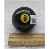 Image 1 : Original 2 1/4" - 8 ball pool ball