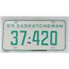 Image 1 : 1964 Saskatchewan license plate - 37-420
