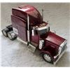 Image 3 : 1998 Peterbilt die cast semi truck 10" rubber wheels