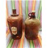 Image 1 : 2 large antique glass bottle