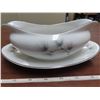Image 2 : Caroline pine Meito fine China gravy boat attached underplate