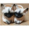 Image 2 : Vintage Siamese Cat pot holder. Made in Japan. Approx 3.5"H
