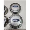 Image 3 : 6 vintage Ford hubcaps - 6" & 6.5"
