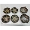 Image 4 : 6 vintage Ford hubcaps - 6" & 6.5"