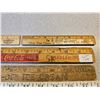 Image 2 : Advertising rulers, Coca-Cola, Palm Dairies, GWG, CO-OP