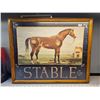 Image 1 : Framed Horse picture 17.5" X 21"