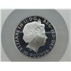 Image 5 : 2014 Great Britain - Britannia 5oz 10 pounds, silver proof coin - PF69  No. 562 - in nice wooden cas