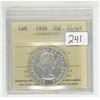 Image 1 : 1958 ICCS graded, Canadian silver 50 cent coin - PL65