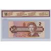 Image 2 : 1986 BCS graded, Canadian 2 dollar bill - Thiessen/Crow - BGP 4666827 - UNC58