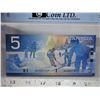Image 4 : 2001 GWC graded, Canadian 5 dollar bill - Knight/Dodge - ANV 0231911 - UNC65