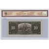 Image 2 : 1937 BCS graded, Canadian 10 dollar bill - Coyne/Towers - H/T 8960861 - VF30