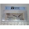 Image 3 : 1988 GWC graded, Canadian 100 dollar bill - Knight/Dodge - BJS 2081964 - UNC 64