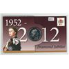 Image 1 : 1952-2012 Diamond Jubilee proof medallion