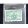 Image 3 : 1949 Ship, Canadian silver dollar & 4 cent stamp set