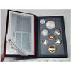 Image 1 : 1996 Double dollar, Canadian coin set - includes McIntosh Apple silver dollar