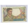 Image 2 : France. Bank of France. 1943 5 Francs. World War II issue. VF.