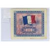 Image 2 : France. Allied Military Currency. 1944 5 Francs. Colourful French flag on back. VF.