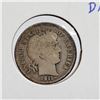 Image 3 : U.S. 1911D Barber Silver Dime. G-4.