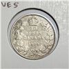 Image 3 : 1909 Victorian Leaves Silver 10 Cents. VG-8.
