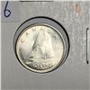 Image 3 : 1956 Hook on 9 Silver 10 Cents. Hans Zoell Variety. MS-62.