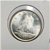 Image 4 : 1959 Silver 10 Cents. MS-63 with Cameo. Lustrous.