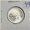Image 3 : 1967 Silver 10 Cents. One year type. MS-63. Lustrous.