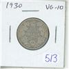 Image 1 : 1930 Silver 25 Cents. VG-10.