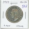 Image 1 : 1952 Silver 50 Cents. Last issue of King George VI. AU-50. Lustrous.