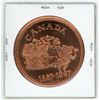Image 2 : 1967 Moose Jaw Coin Club bronze medal issued to celebrate Canadian Confederation as well as the 3rd 