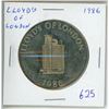 Image 1 : 1986 Lloyd’s of London medal. BU.