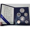 Image 1 : 1984 Specimen Set. 6-coin set housed in its original Royal Canadian Mint case of issue.