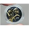 Image 2 : 2003 Golden Daffodil 50 Cents. Sterling Silver with 24-karat gold plating. Proof with Ultra Heavy Ca