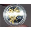 Image 3 : 2003 Golden Daffodil 50 Cents. Sterling Silver with 24-karat gold plating. Proof with Ultra Heavy Ca