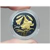 Image 2 : 2004 Golden Easter Lily 50 Cents. Sterling Silver with 24-karat gold plating. Proof with Ultra Heavy