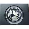 Image 3 : 2005 Special Edition Saskatchewan Centennial $5. Proof with Ultra Heavy Cameo. 99.99% pure Silver. C