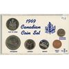 Image 1 : 1969 Canadian coin set 6 coins