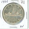 Image 1 : 1956 Canada silver dollar