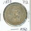 Image 1 : 1958 Canada silver dollar British Columbia 1858-1958