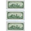 Image 2 : Lot of three Canada $1.00 one dollar bills - Centennial of Canadian Confederation