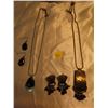 Image 1 : Lot of 2 necklaces with matching earrings