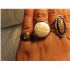 Image 1 : Lot of 3 rings- size 4.5 and 8