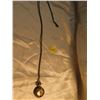 Image 1 : Quartz pocket watch with necklace