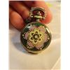 Image 4 : Quartz pocket watch with necklace